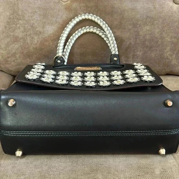 Nicole Lee USA Vintage Black Purse Handbag - Picture 6 of 6